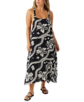 O'Neill Women's Miranda Woven Midi Tank Cover-Up Dress