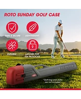 Skb Cases Lightweight Hard Plastic Roto Sunday Golf Club Airline Travel Case