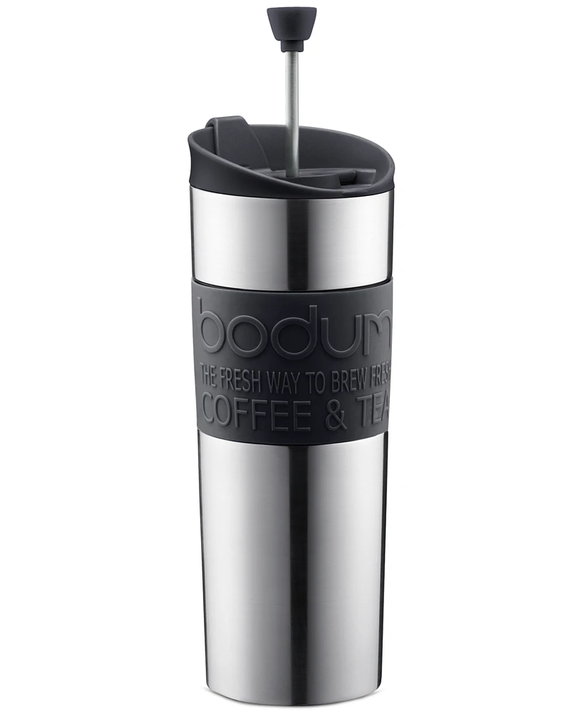 Bodum 15-Oz. Stainless Steel Portable Travel Press Coffee Maker