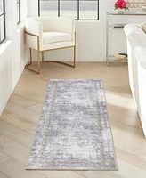 Inspire Me! Home Decor Daydream Washable DDR03 2'2"x7'6" Runner Area Rug