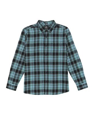 Volcom Men's Caden Plaid Long Sleeve Shirt