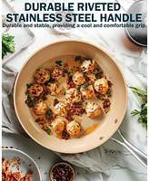 Cooks Standard 11-Inch Nonstick Hard Anodized Fry Saute Omelet Pan, Black