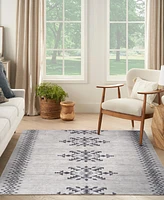 Nicole Curtis Machine Washable Series 1 SR109 4'x6' Area Rug