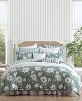 Laura Ashley Wisley Floral Reversible Comforter Sets