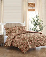 Laura Ashley Bloomsbury Reversible -Pc. Comforter Set