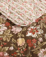 Laura Ashley Marta Reversible -Pc. Quilt Set