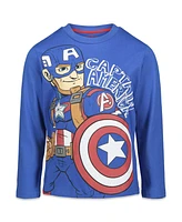 Marvel Toddler Boys Avengers 3 Pack Long Sleeve T-Shirts