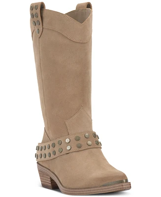 Vince Camuto Women's Merissa Studded Cowboy Boots