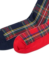 Polo Ralph Lauren Men's 2-Pk. Stewart Tartan Slack Socks