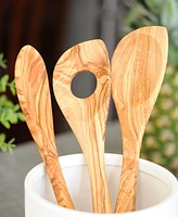 BeldiNest Olive Wood Spoons, Set of 3