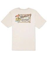 Hurley Men's Everyday Natural Long Sleeve Short T-Shirt