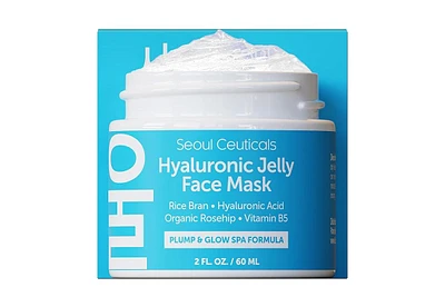 Seoul Ceuticals Korean Skin Care Hyaluronic Acid Jelly Face Mask K Beauty Skincare