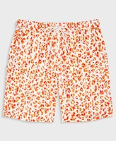 Mode of One Men's Leopard Spots Relaxed-Fit Shorts, Exclusively at Macy's