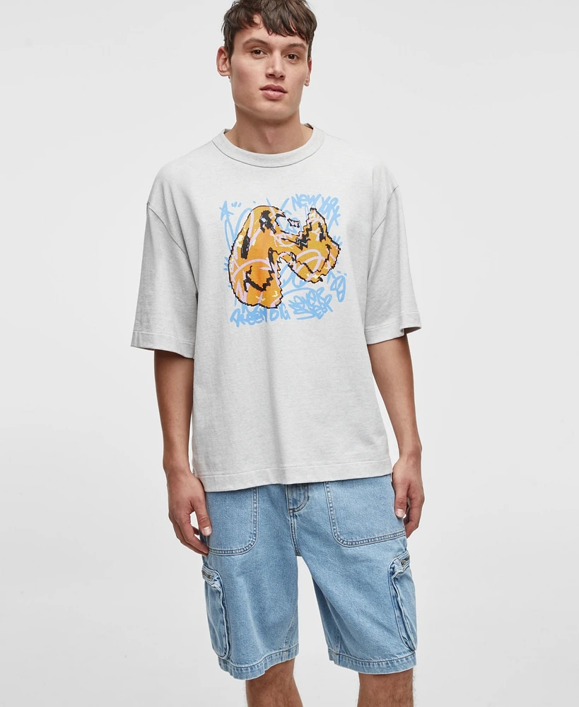 Mode of One Men's Short-Sleeve Smile T-Shirt, Exclusively at Macy's