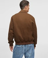 Mode of One Men's Multi Pocket Bomber Jacket, Created for Macy's