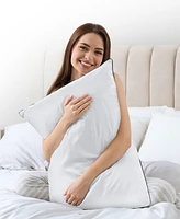 Cheer Collection Adjustable Layer Soft 2-Pack Pillows, Standard/Queen