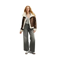 Cotton On Women's Dakota Faux Leather Jacket