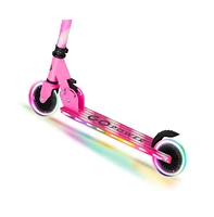 GoLume Kids Kick Scooter Light Up Wheels & Deck Ages 5 | Blue