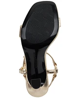 Karl Lagerfeld Paris Women's Cybil Ankle Strap Dress Sandals