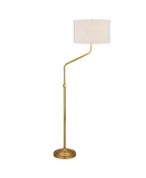 Hudson & Canal 66" Metal Callum Height-Adjustable Floor Lamp