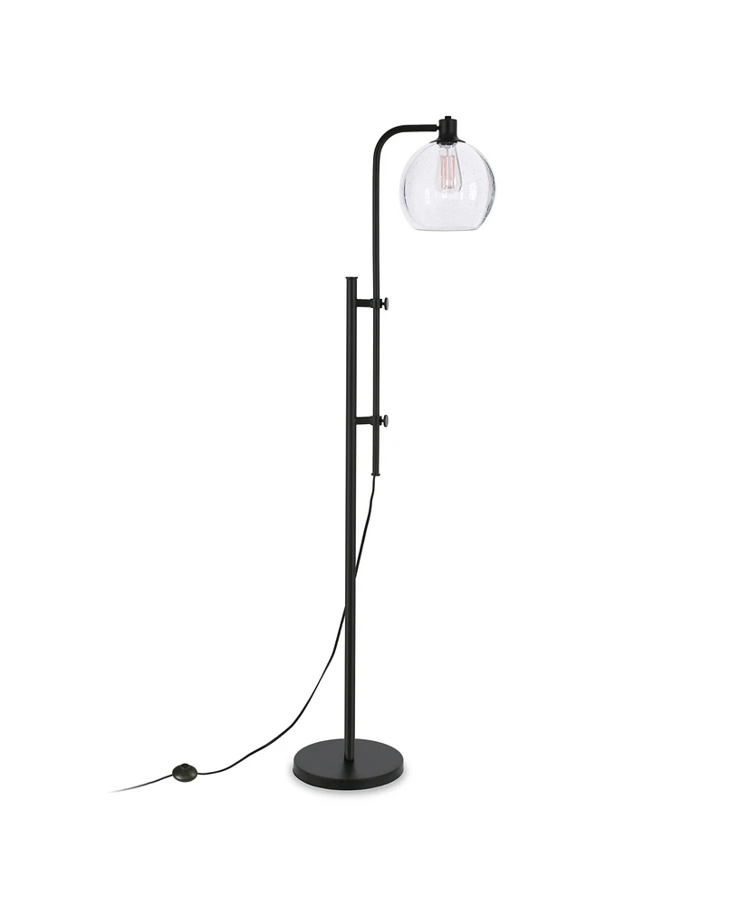 Hudson & Canal 68" Metal Antho Height-Adjustable Floor Lamp