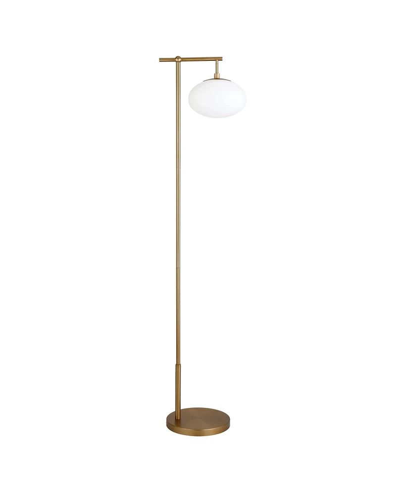 Hudson & Canal 68" Metal Blume Tall Arc Floor Lamp
