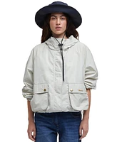 Barbour Women's Mae Hooded Showerproof Blouson Jacket