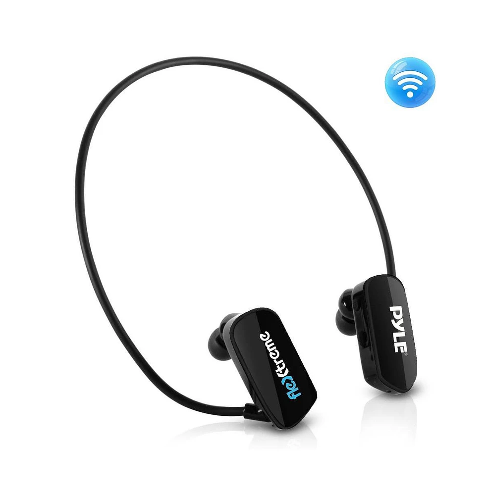 Pyle Bluetooth Waterproof MP3 Player Headphones, 8GB Built-In Memory