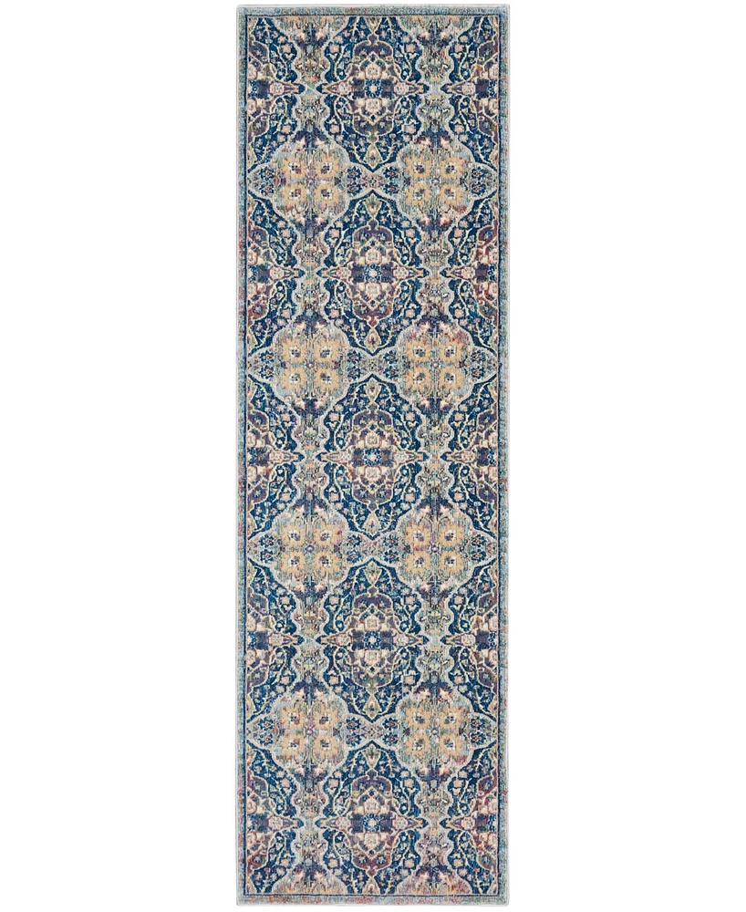 Nourison Home Ankara Global ANR16 2'x6' Runner Area Rug