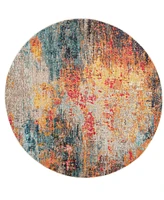 Nourison Home Celestial CES15 4'x4' Round Area Rug