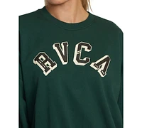 Rvca Juniors' Ivy League Fleece Crewneck Sweatshirt