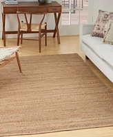 Nourison Home Natural Jute NJT01 6'x9' Area Rug