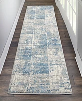 Nourison Home Solace SLA02 2'3"x7'3" Runner Area Rug