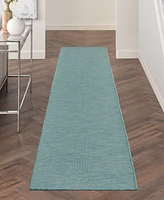 Nourison Home Positano POS01 2'2"x12' Runner Area Rug