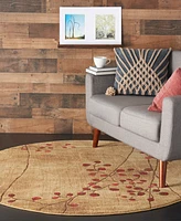 Nourison Home Somerset ST74 7'9"x7'9" Round Area Rug