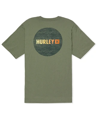 Hurley Men's Everyday Circle Gradient Short Sleeve T-shirt