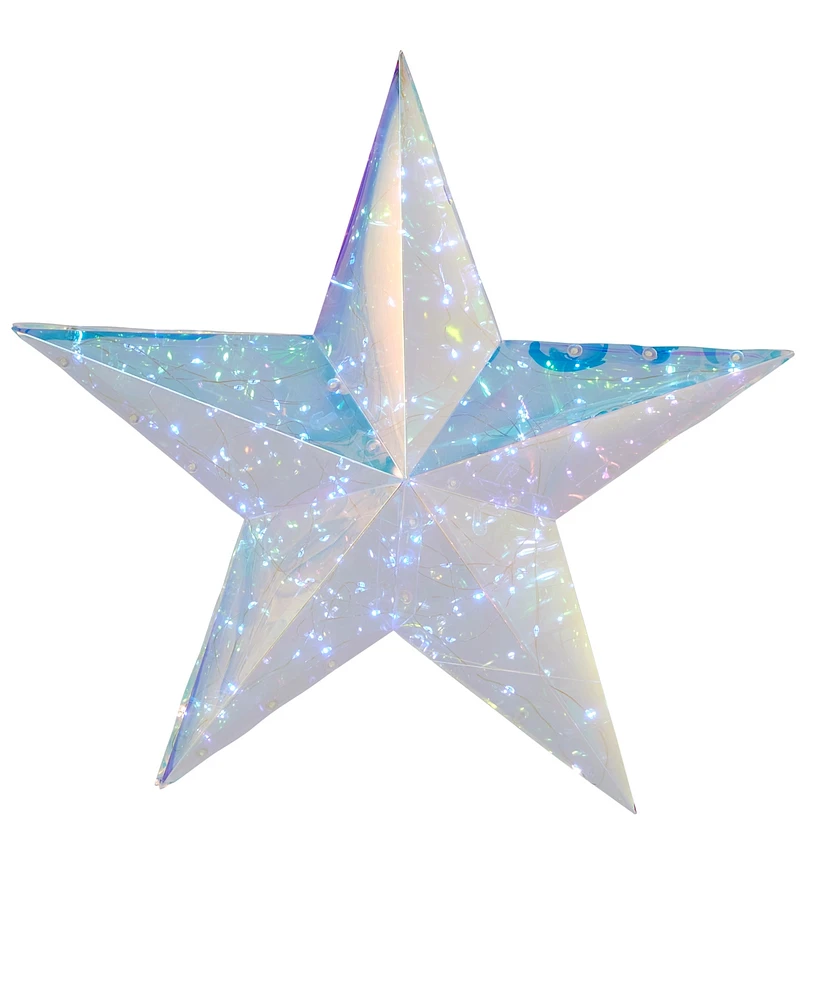 Seasonal Prismatic Traditional Star Led Lights 14.56"