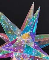 Seasonal Prismatic Christmas Explosion Star Led Lights 16.14"