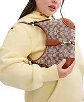 Coach Hamptons Leather Hobo Bag