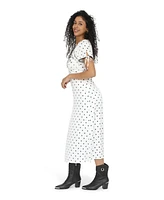 Belle & Bloom Women's You I Polka Dot Midi Dress