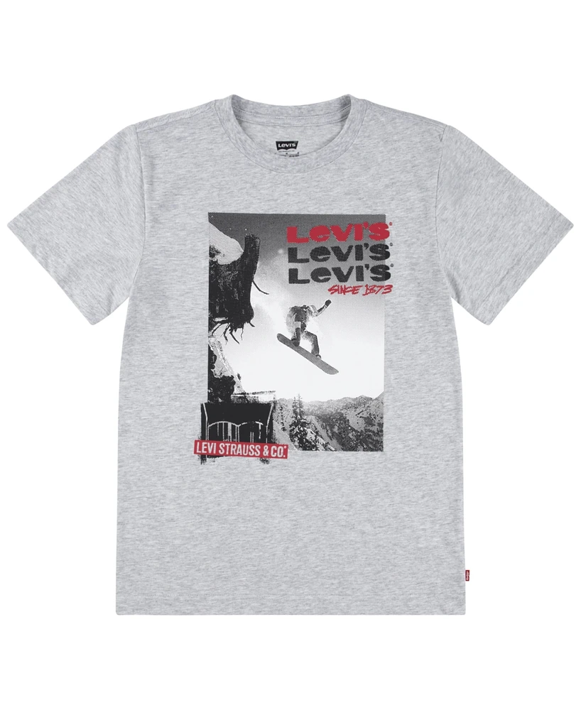 Levi's Big Boys Snowboarding Champ Tee