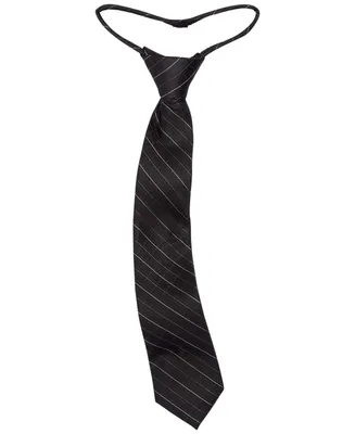 Calvin Klein Big Boys Etched Grid Zipper Necktie