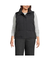 Lands' End Plus Wide Channel 600 Down Puffer Vest