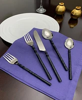 Vibhsa Rope 20-Pc. Flatware Set, Serving for 4