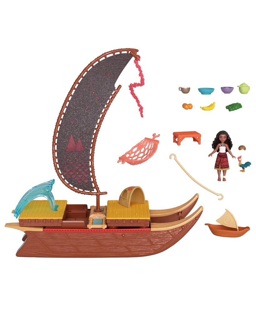 Disney Princess Moana 2 Adventure Canoe Playset