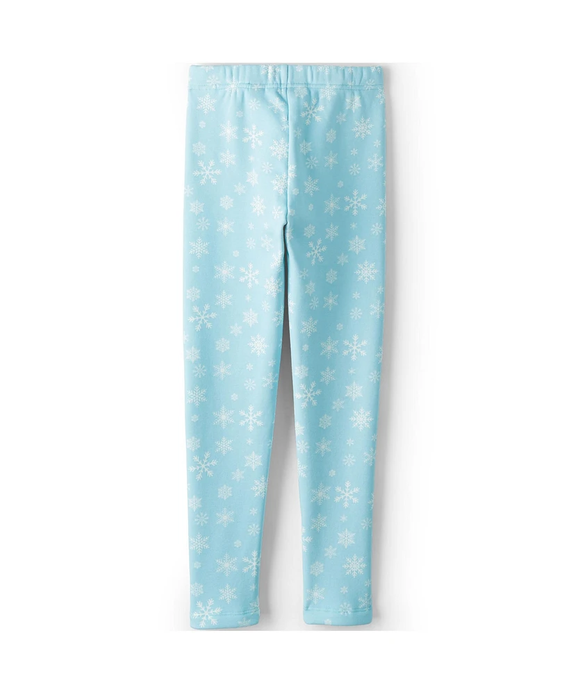 Lands' End Big Girls Plus Fleece Lined Legging