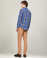 Tommy Hilfiger Men's Regular-Fit Heavy Brushed Check Shirt