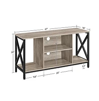 Yaheetech Tv Stand Wide Tv Console Table with Storage
