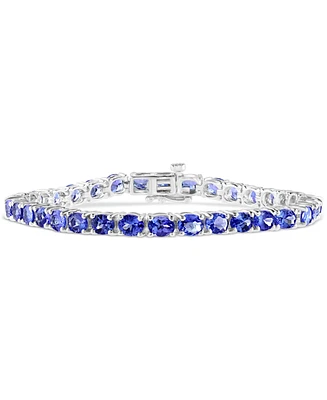 Effy Tanzanite Tennis Bracelet (9-5/8 ct. t.w.) in Sterling Silver