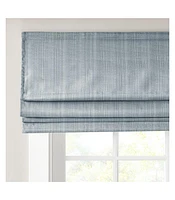 Basketweave Room Darkening Cordless Roman Shade